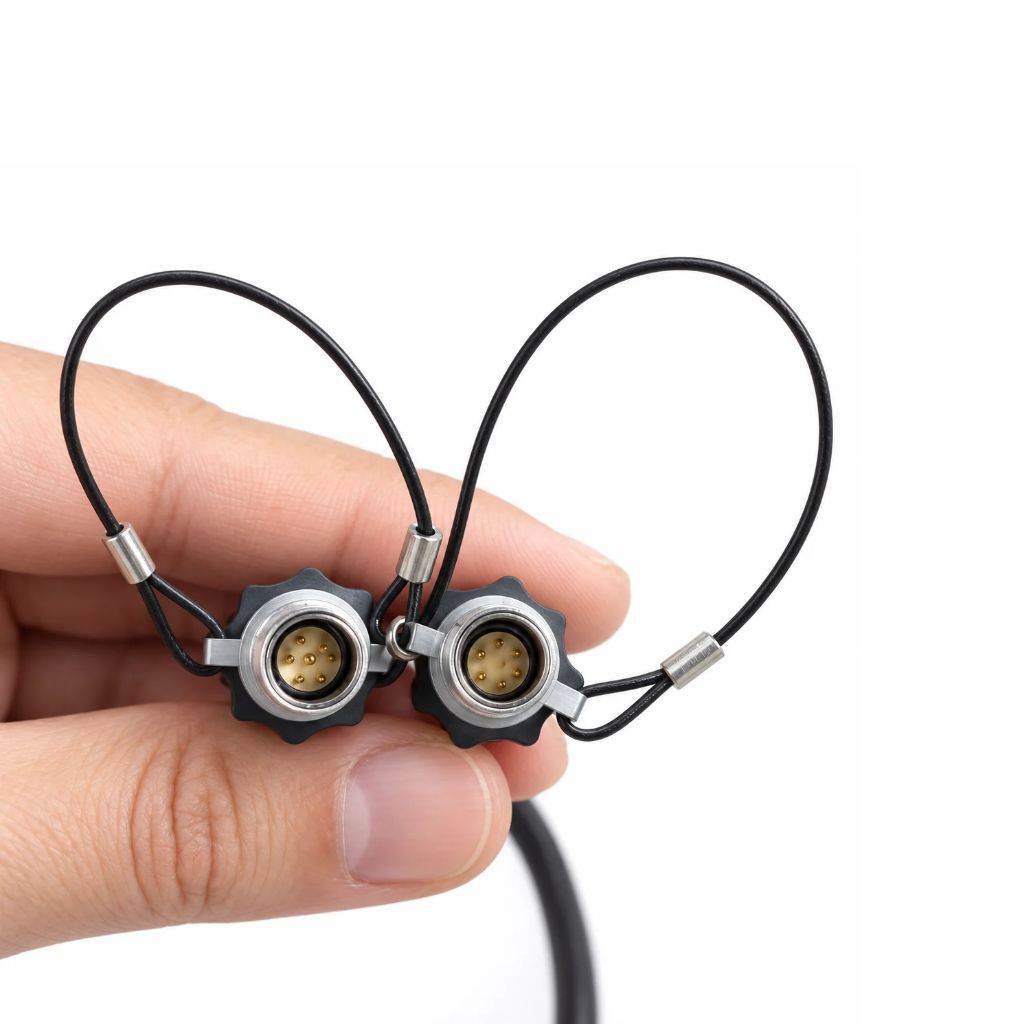 31288-02 Kabel - 2,4m Lemo Lemo, crni, Trimble