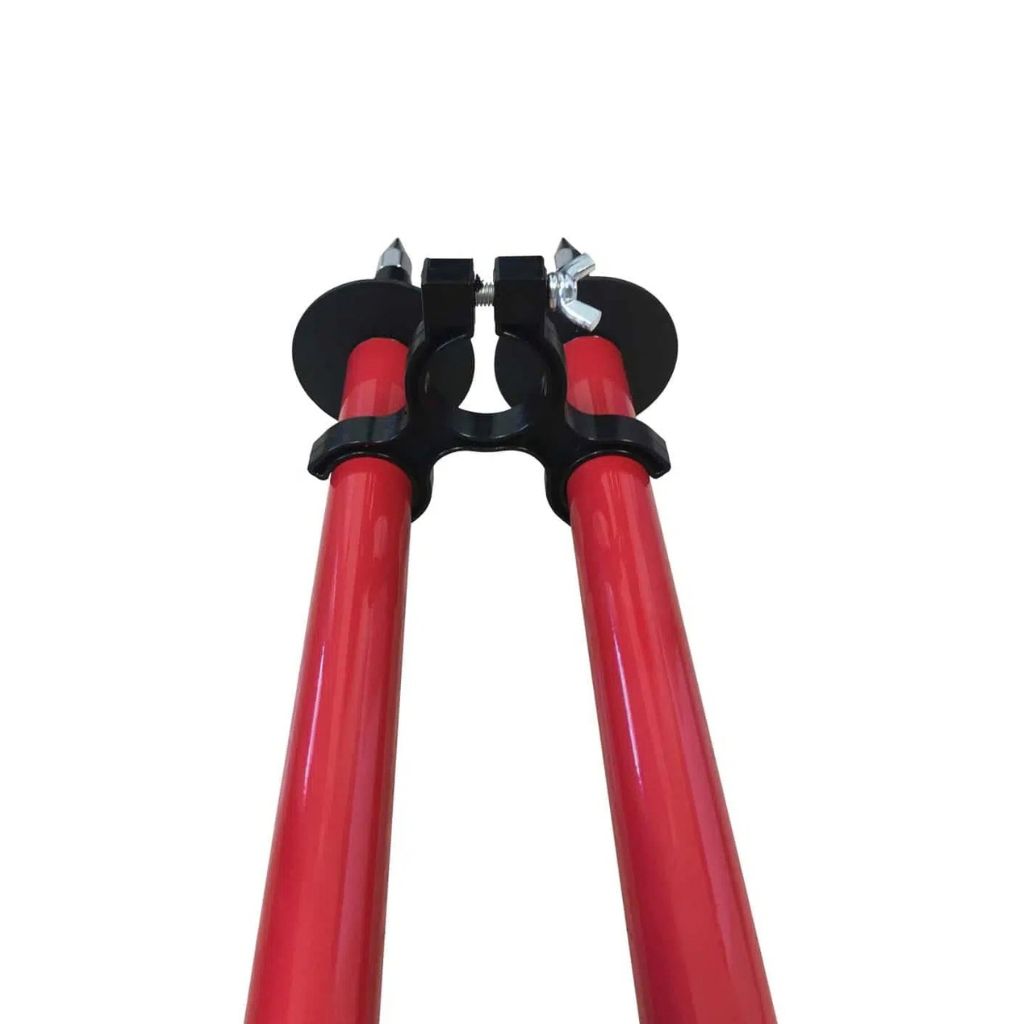 5217-40-RED Dvonožac - za štap, s futrolom, crveni, Seco