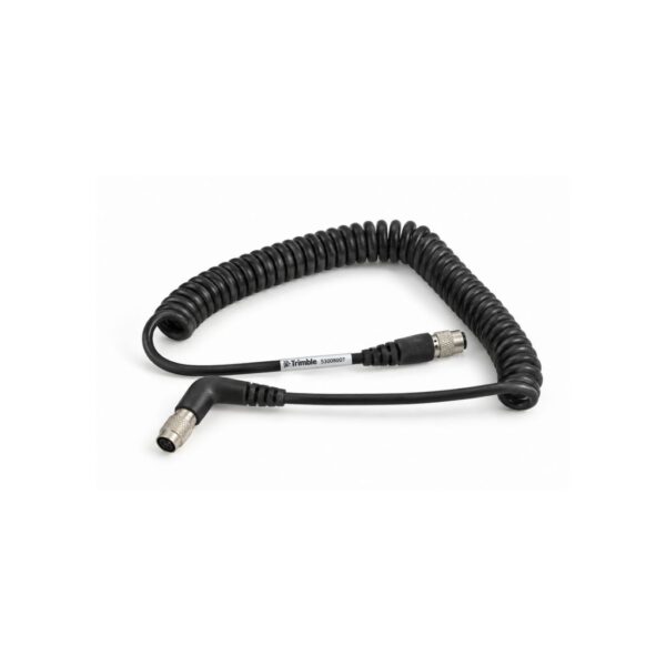 53008007 Kabel - 0.75m - 1.75m, Hirose 4-pin na Hirose 4-pin spiralni za 5503-TCU
